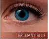 Klarblåa Linser Freshlook Colorblends Brilliant Blue 2-pack